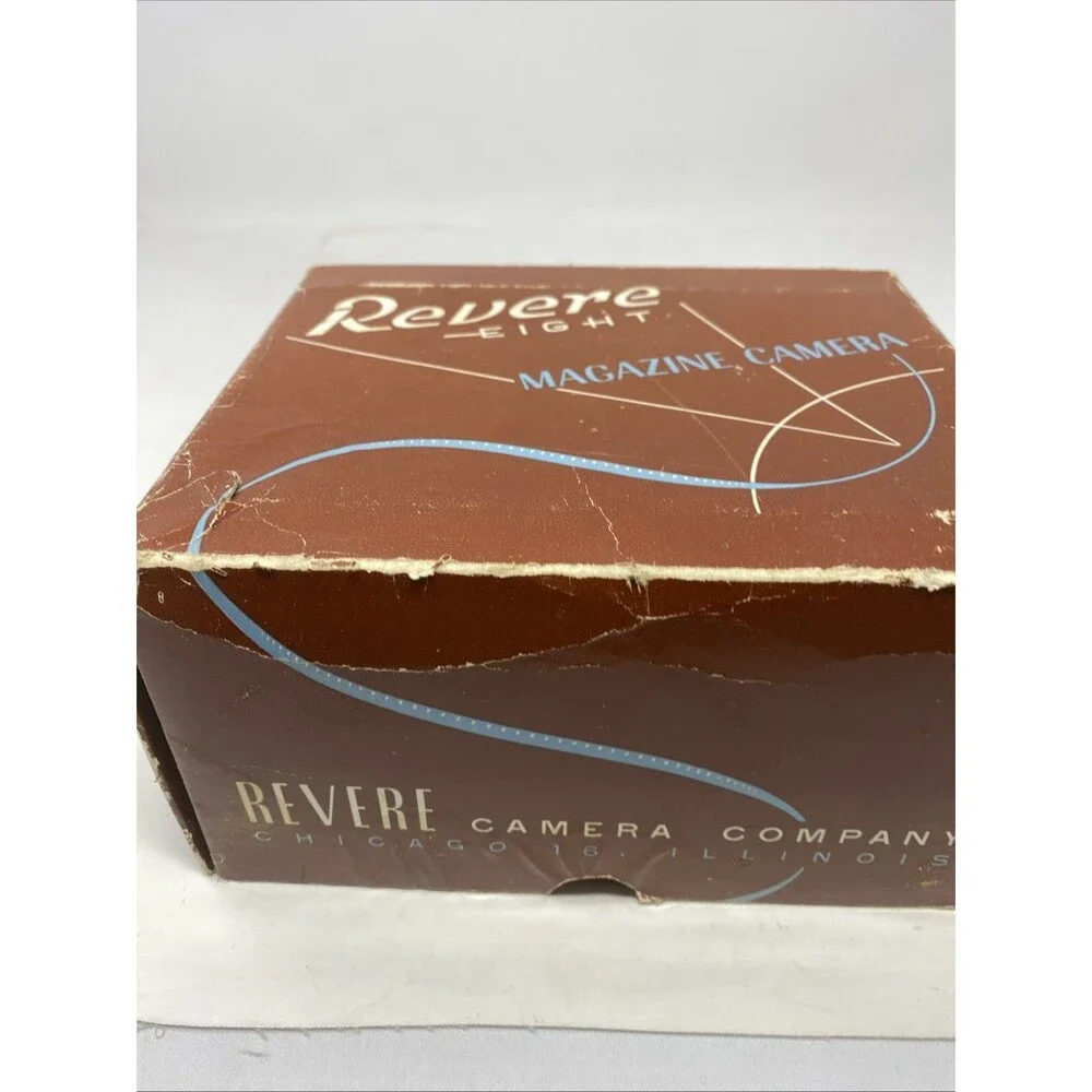 Revere Eight Model 70 Movie Camera Vintage With Box